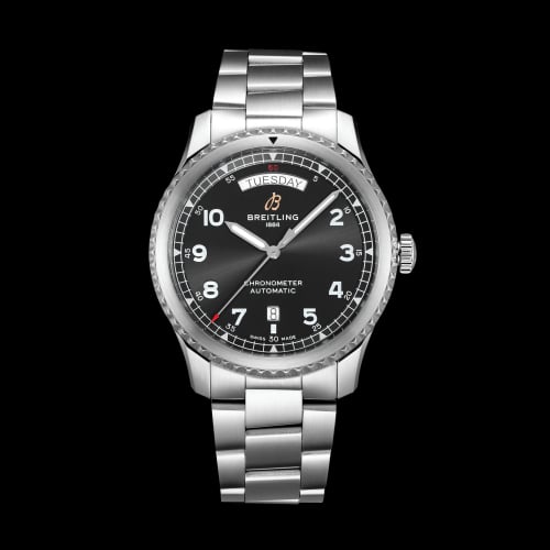 Breitling Navitimer 8 Automatic Day &amp; Date 41 Stainless Steel / Black / Bracelet