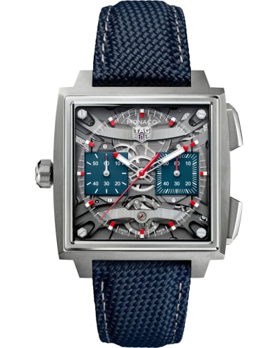 TAG Heuer Monaco Evergraph Titanium / Blue