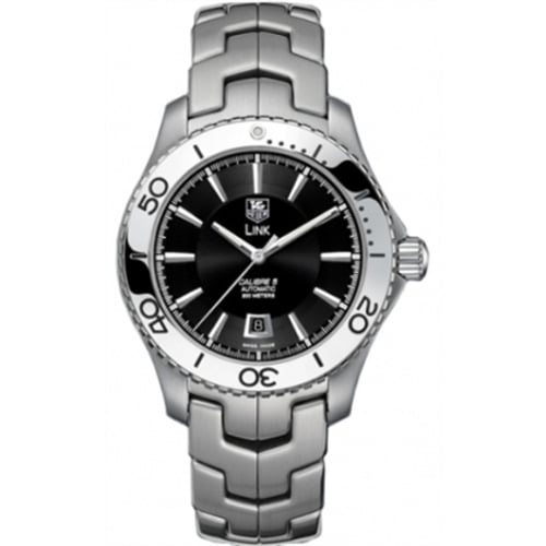 TAG Heuer Link Calibre 5 Stainless Steel / Black