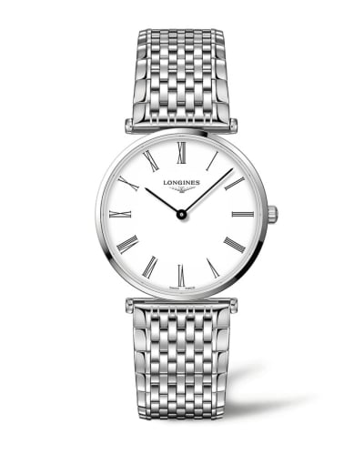 Longines La Grande Classique 38 Stainless Steel / White - Roman / Bracelet