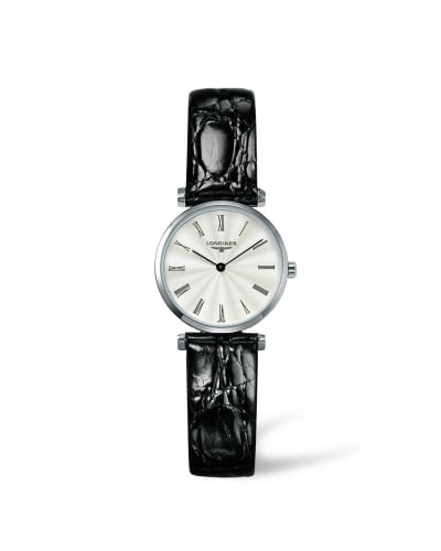 Longines La Grande Classique Quartz 24 Roman Leather Guilloche