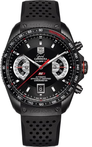 TAG Heuer Grand Carrera Calibre 17 RS2 43 PVD / Black / Rubber