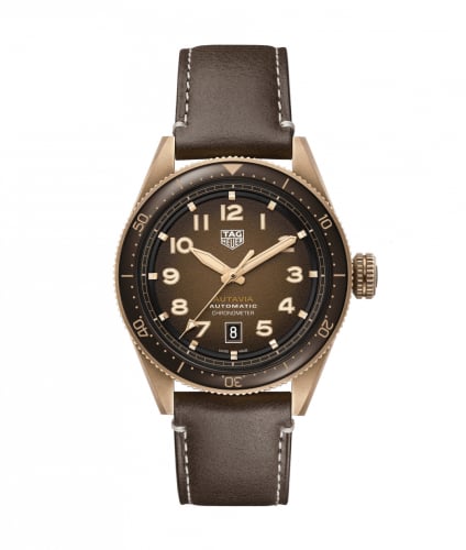 TAG Heuer Autavia Calibre 5 Bronze / Brown