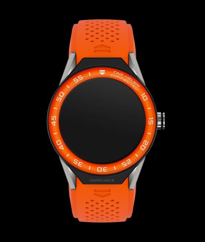 TAG Heuer Carrera Connected Modular 45 Titanium / Orange Aluminum / Orange Rubber