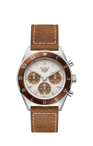 TAG Heuer Autavia Heuer 02 Stainless Steel / Tropical Panda / Strap / UAE Edition