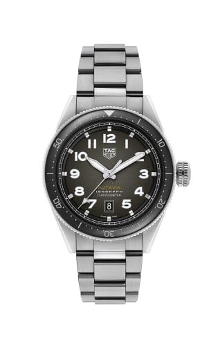 TAG Heuer Autavia Isograph Calibre 5 Stainless Steel / Black / Bracelet