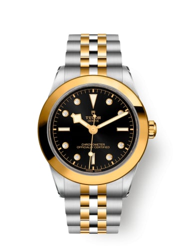 Tudor Black Bay 39 S&amp;G / Black - Diamond / Bracelet