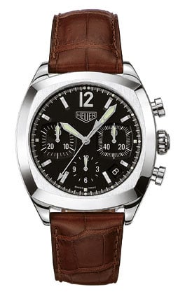 TAG Heuer Monza Chronograph Stainless Steel / Black