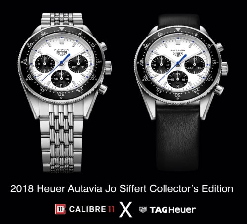 TAG Heuer Autavia Heuer 02 Stainless Steel / Panda / Bracelet / Jo Siffert