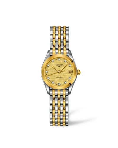 Longines La Grande Classique Automatic 25 Stainless Steel / Yellow Gold PVD / Champagne