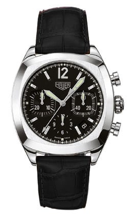 TAG Heuer Monza Chronograph Stainless Steel / Black