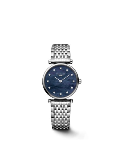 Longines La Grande Classique Quartz 24 Stainless Steel / Blue MOP / Bracelet