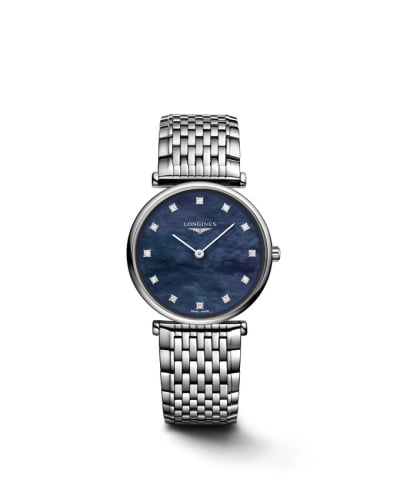 Longines La Grande Classique Quartz 29 Stainless Steel / Blue MOP / Bracelet