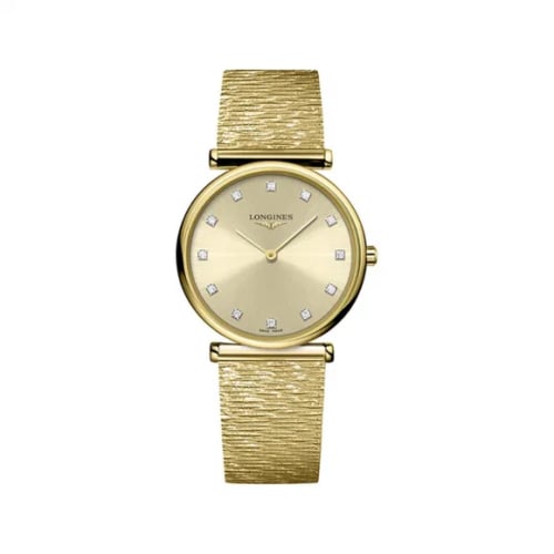 Longines La Grande Classique Quartz 29 Yellow Gold / Gilt / Bracelet