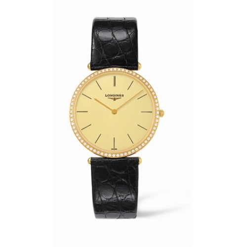 Longines La Grande Classique 33 Quartz Gold Diamond