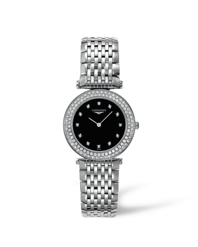 Longines La Grande Classique Quartz 29 Diamond Bezel