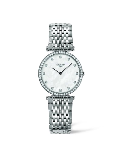Longines La Grande Classique Quartz 29 Diamond Bezel
