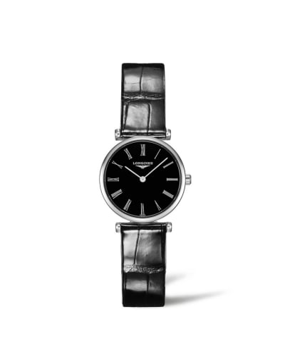 Longines La Grande Classique Quartz 24 Stainless Steel / Black - Roman