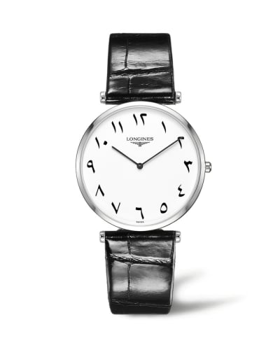 Longines La Grande Classique Quartz 37 Stainless Steel / White - Eastern Arabic