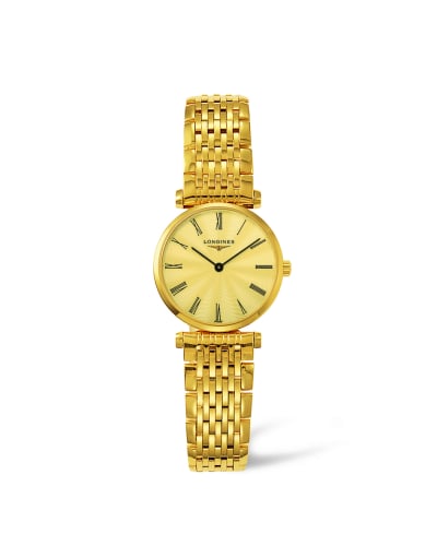Longines La Grande Classique Quartz 24 Yellow Roman Yellow