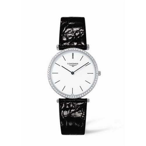 Longines La Grande Classique 33 Quartz Diamond Bezel