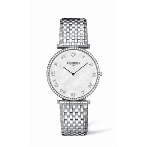 Longines La Grande Classique 37 Quartz Diamond Bezel