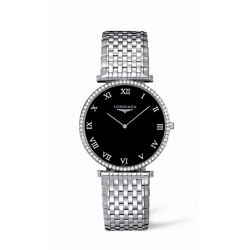 Longines La Grande Classique 37 Quartz Diamond Bezel