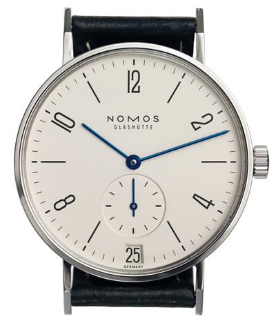 Nomos Glashütte Tangente Datum
