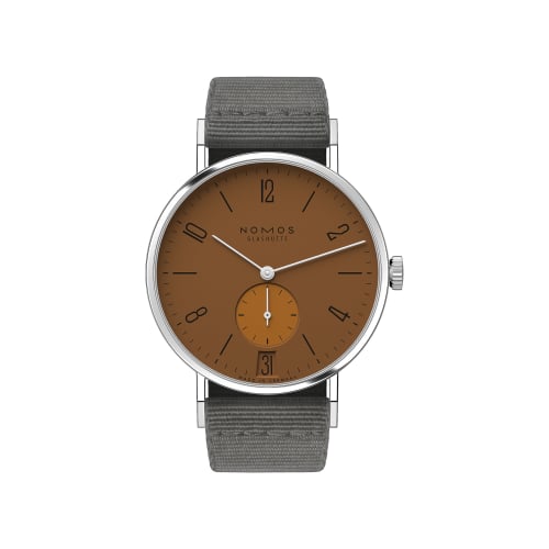 Nomos Glashütte Tangente 38 Datum Poporange