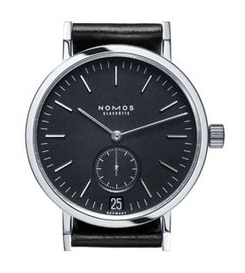 Nomos Glashütte Tangente Sport Index Datum Glasboden