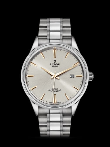 Tudor Style 41 Stainless Steel / Silver / Bracelet