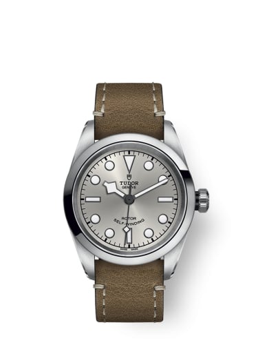 Tudor Heritage Black Bay 32 Stainless Steel / Silver / Beige Leather