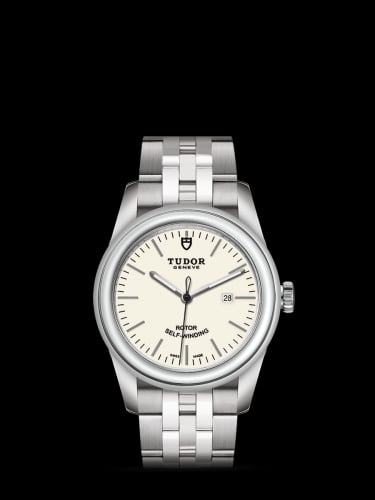 Tudor Glamour Date 31 Stainless Steel / Opaline / Bracelet