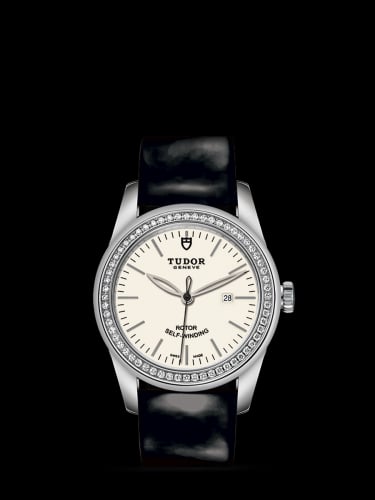 Tudor Glamour Date 31 Stainless Steel / Diamond / Opaline / Strap