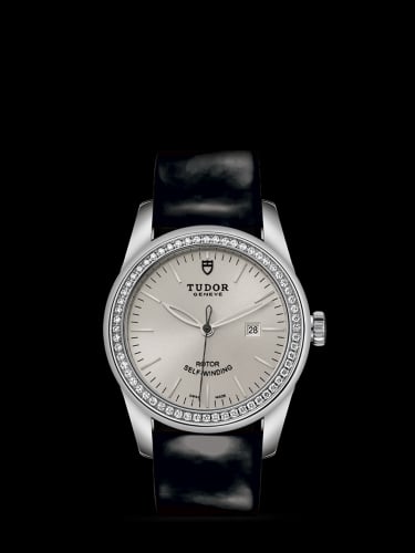 Tudor Glamour Date 31 Stainless Steel / Diamond / Silver / Strap