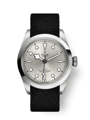 Tudor Heritage Black Bay 41 Silver / Black Fabric
