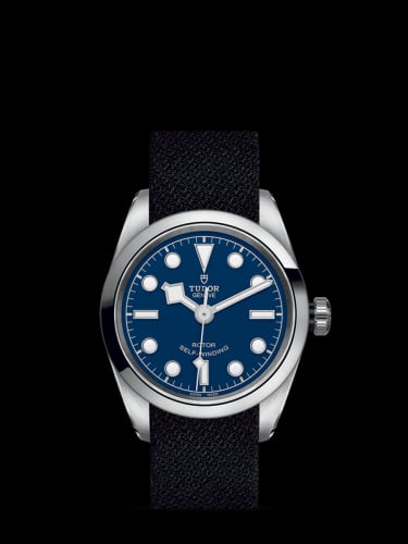 Tudor Heritage Black Bay 32 Stainless Steel / Blue / Fabric