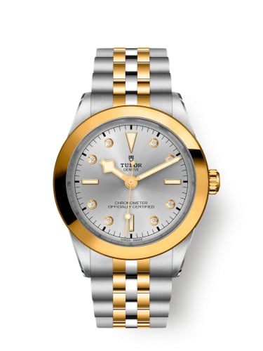 Tudor Black Bay 39 S&amp;G / Silver - Diamond / Bracelet
