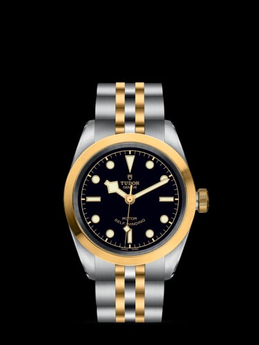 Tudor Heritage Black Bay 32 S&amp;G / Black / Bracelet