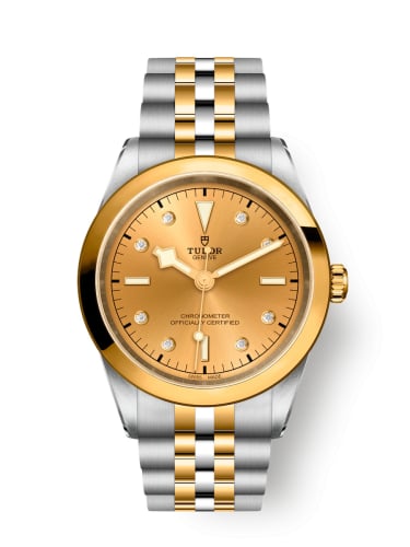 Tudor Black Bay 41 S&amp;G / Champagne - Diamond / Bracelet