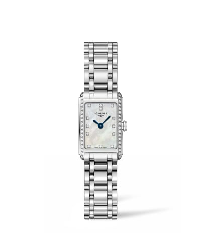 Longines DolceVita 17.4 Quartz Stainless Steel / Diamond / MOP / Bracelet