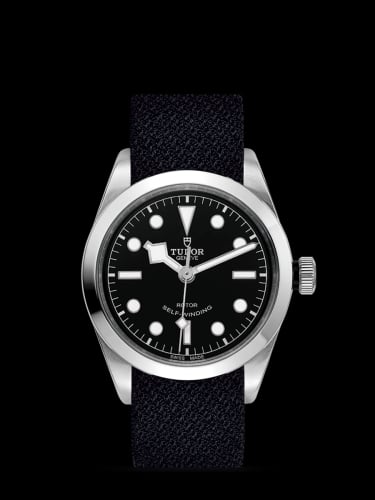 Tudor Heritage Black Bay 36 Stainless Steel / Black / Fabric