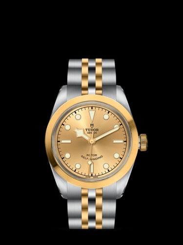 Tudor Heritage Black Bay 32 S&amp;G / Champagne / Bracelet