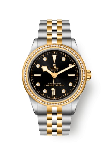 Tudor Black Bay 39 S&amp;G - Diamond / Black - Diamond / Bracelet