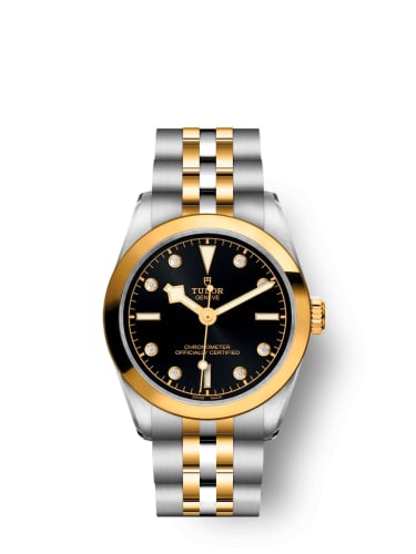 Tudor Black Bay 31 S&amp;G / Black - Diamond / Bracelet