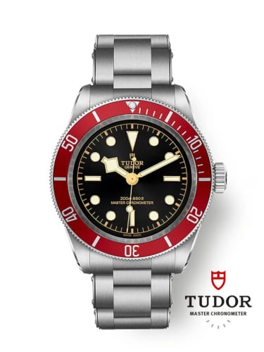 Tudor Black Bay Master Chronometer Stainless Steel - Burgundy / Black / Oyster
