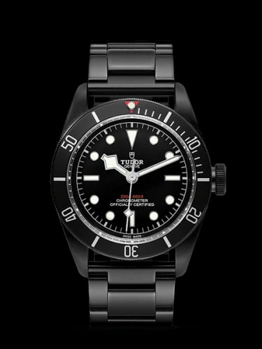 Tudor Heritage Black Bay Black Dark / Straight End Bracelet