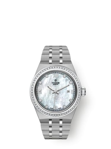 Tudor Royal Date 28 Stainless Steel - Diamond / MOP