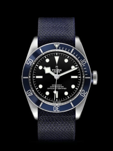 Tudor Heritage Black Bay Blue Manufacture / Fabric