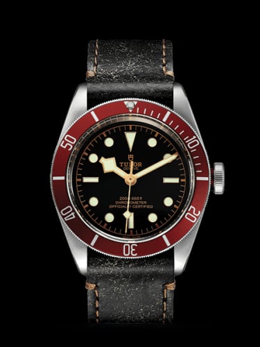 Tudor Heritage Black Bay Red Manufacture / Strap